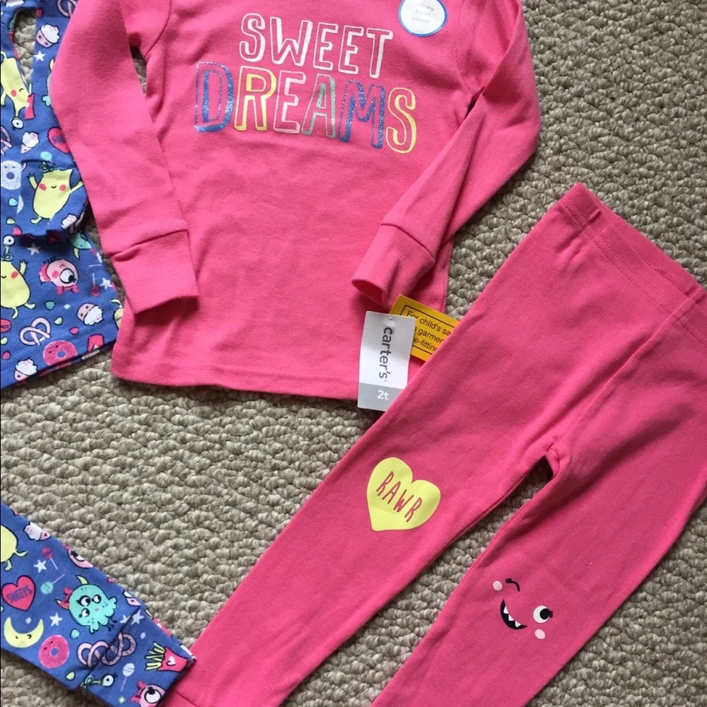 Girls Pajama Set‎ Size 4 NWT